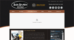 Desktop Screenshot of irishatlanticsalt.ie